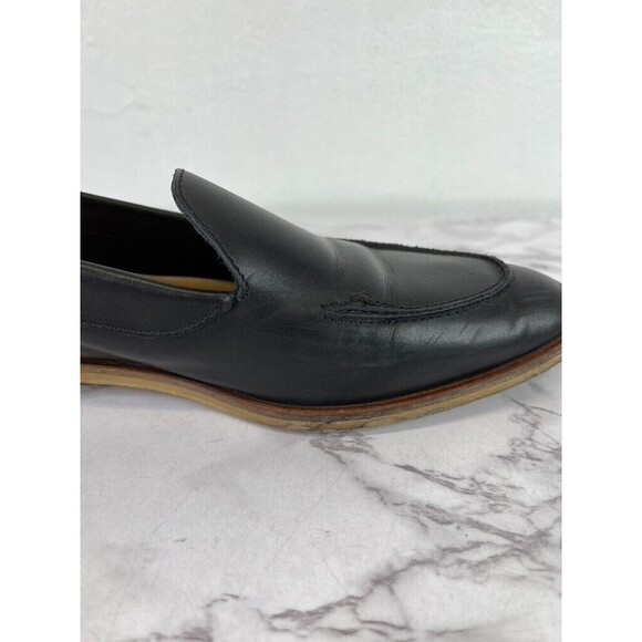 Everlane Women's Black The Modern Leather Loafers Sz 9 - Picture 7 of 11